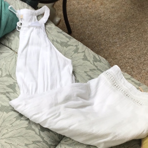 Beautiful white cotton lucky brand dress - Picture 7 of 8